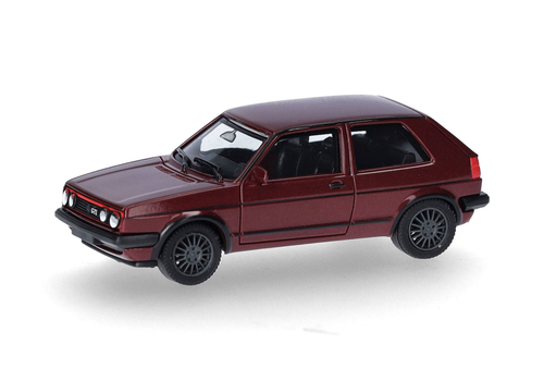 Автомобиль Volkswagen (VW) Golf II Gti, красный металлик