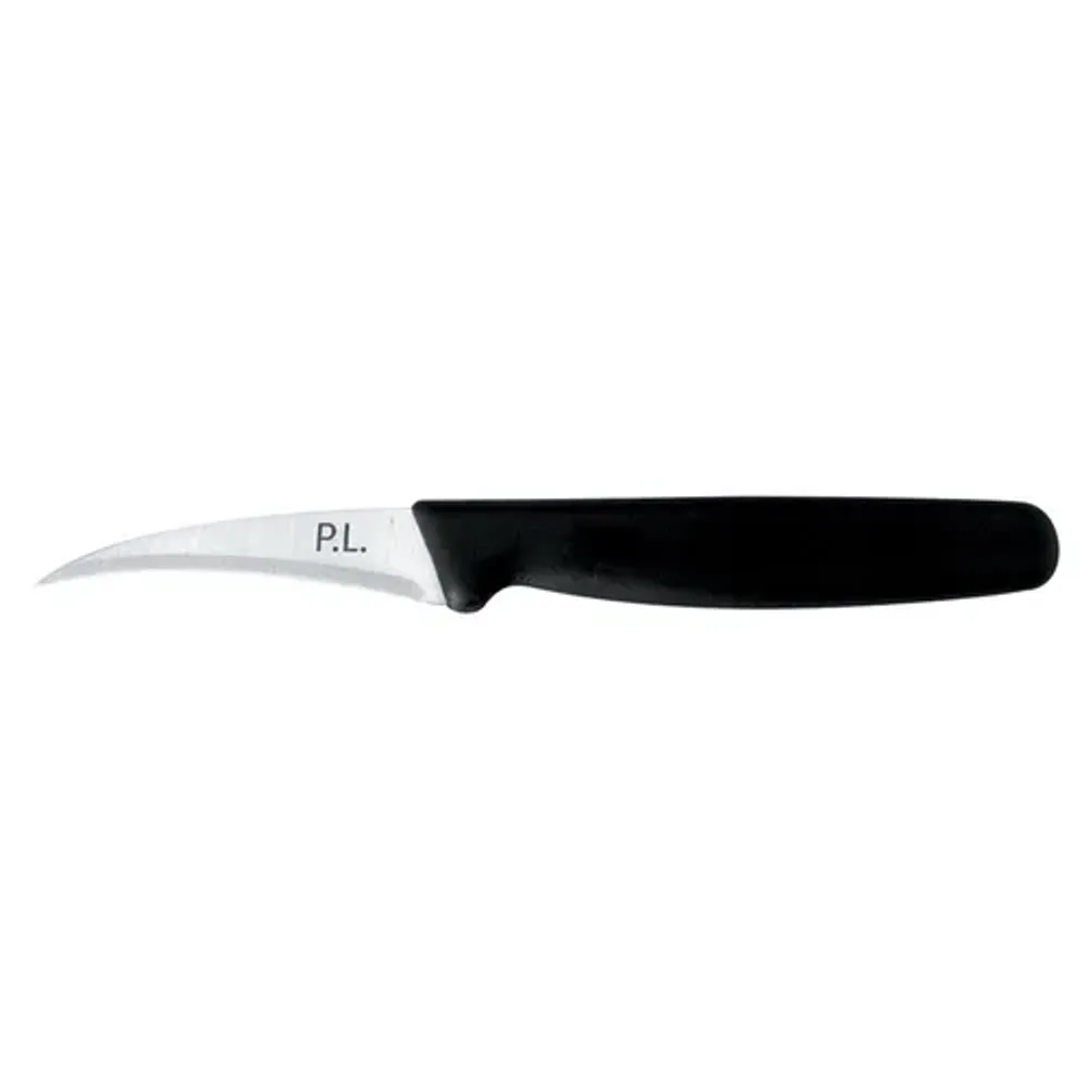 Нож для карвинга 7 см PRO-Line черная пластиковая ручка, P.L. Proff Cuisine