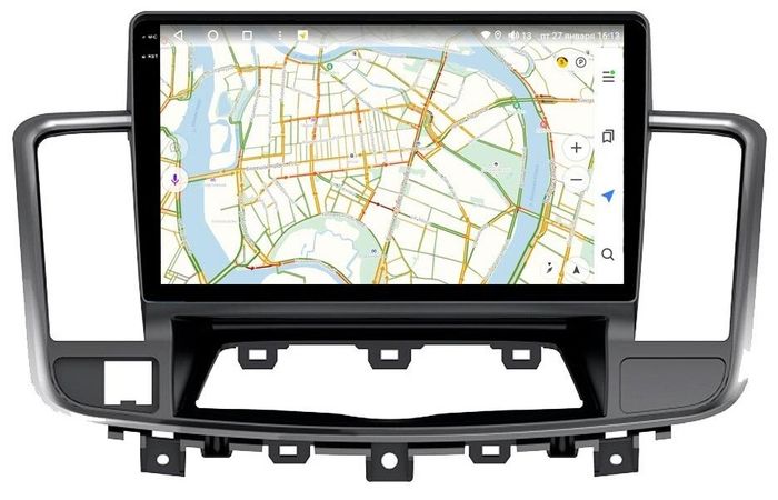 Магнитола для Nissan Teana J32 2008-2013 - Vaycar VA51-1076-2K на Android 13, Быстрая, 2K QLED, CarPlay, 4G SIM-слот