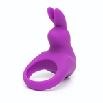 Фиолетовое эрекционное виброкольцо Happy Rabbit Rechargeable Rabbit Cock Ring (Цвет: фиолетовый)