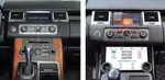 Сенсорная панель климата Range Rover Sport 2009-2013 - Kuberg ZF-2012 с 10" экраном LCD/ЖК, съёмные боковые планки