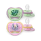 Əmzik\  Ultra air soother, 6-18m, pink/green deco girl, 2-pack