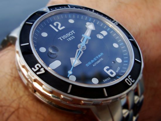 Мужские швейцарские часы Tissot T-Sport Seastar 1000 T066.407.11.057.00