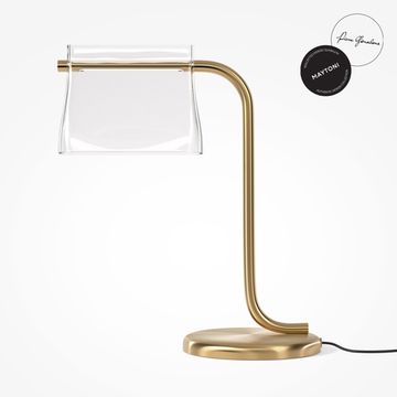 Настольный светодиодный светильник 8W 3000К MOD170TL-L8BS3K латунь Cabaret Maytoni