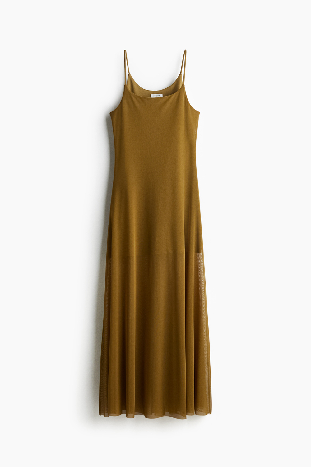 Платье из сетки на бретелях - H&M