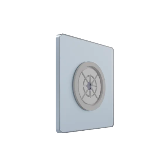 Вывод кабеля Systeme Electric Infinity Стальное небо FSE001199
