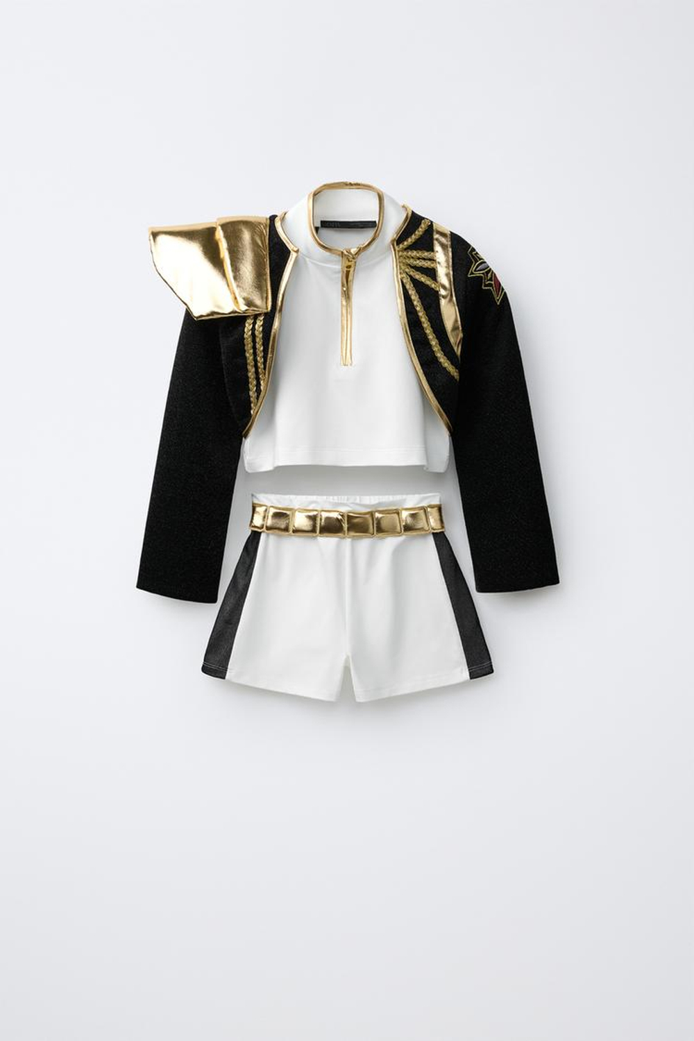 ZARA КОСТЮМ KPOP DEMON HUNTERS™ NETFLIX ©, ЧЕРНЫЙ