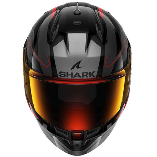 Купить Мотошлем Интеграл Shark D-Skwal 3 Sizler / Серо-красный