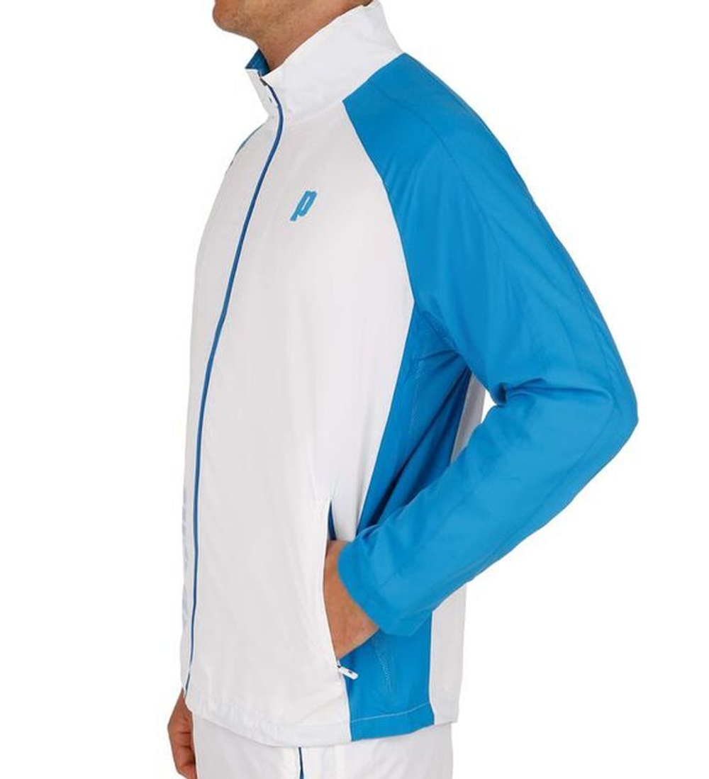 Кофта для мальчика теннисная Prince JR Warmup Jacket - белый