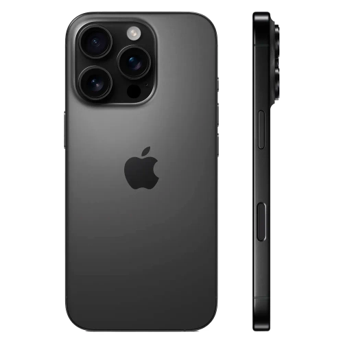 Смартфон Apple iPhone 16 Pro 1TB, Dual Sim, Black Titanium (Титановый черный)