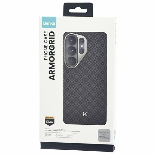 Накладка для Samsung Galaxy S26 Ultra Benks Armorgrid Kevlar Magsafe черный