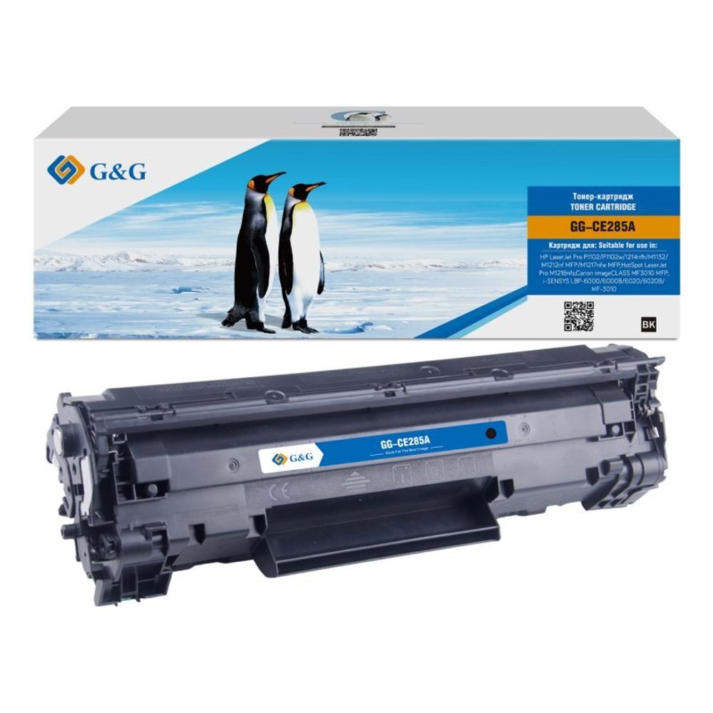 Картридж G&G, аналог HP CE285A, Canon 725 (1.6k) Картридж G&G, аналог HP CE285A, Canon 725 (1.6k)