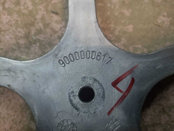 WFC1662OE ктш4 Шкив для стиральной машины Bosch 9000000617 б/у