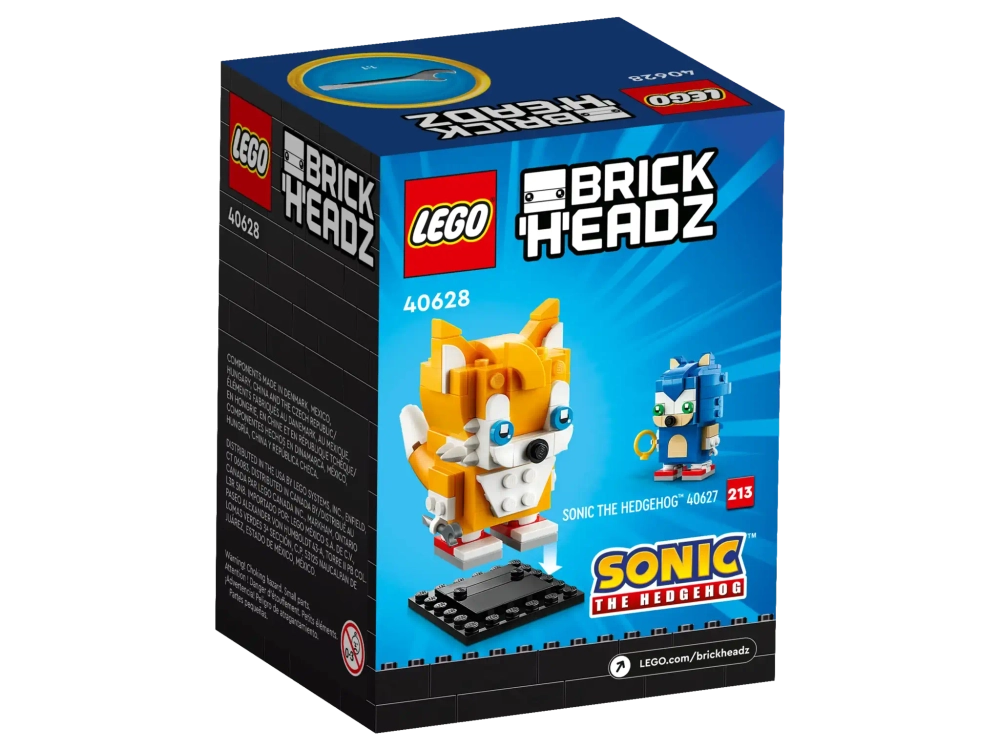 Конструктор LEGO BrickHeadz 40628 Майлз "Решка" Прауэр