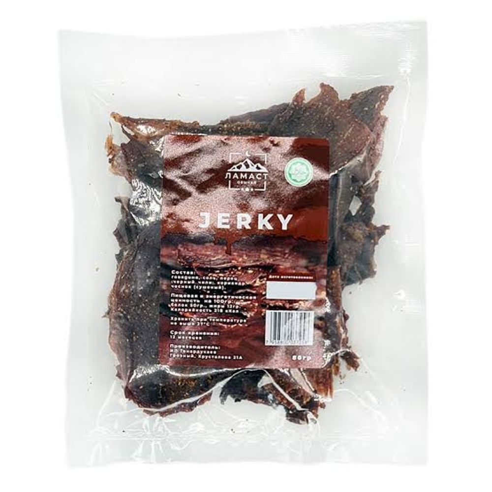 Мясные Снеки  JERKY 4 Острый 80 гр