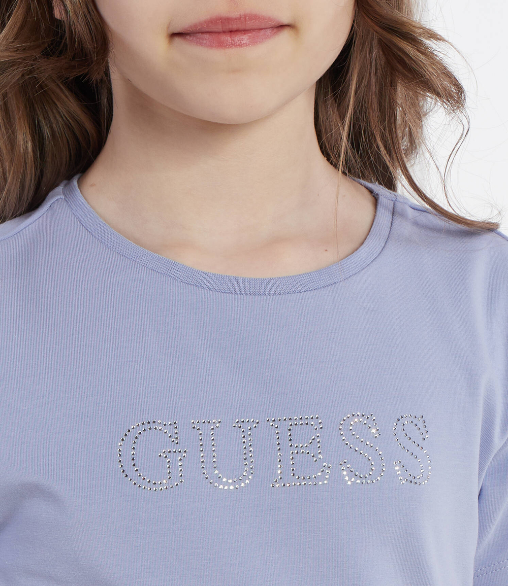 Футболка SS ФУТБОЛКА_MINIME GUESS ACTIVE - фиолетовый(J4GI40 J1314)
