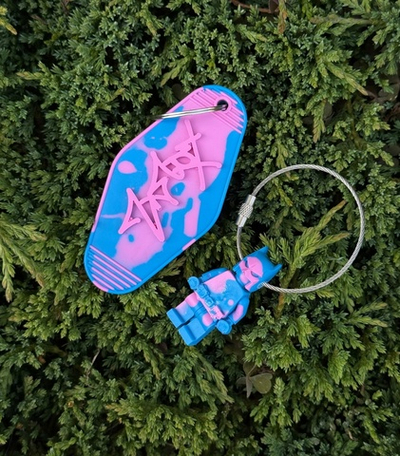 Брелок legoman & keytag Trik
