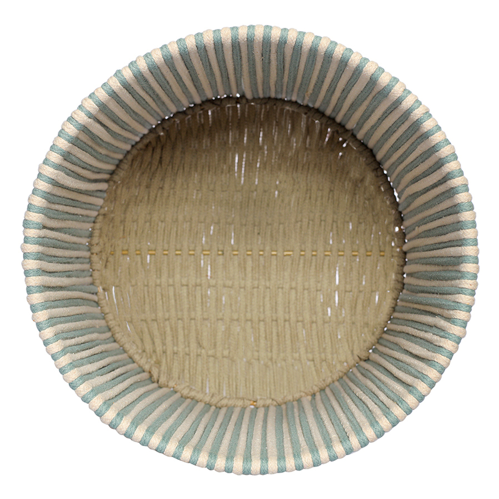 Корзина плетеная Tkano Dholak Mint Ethnic tk24-st_ba0036