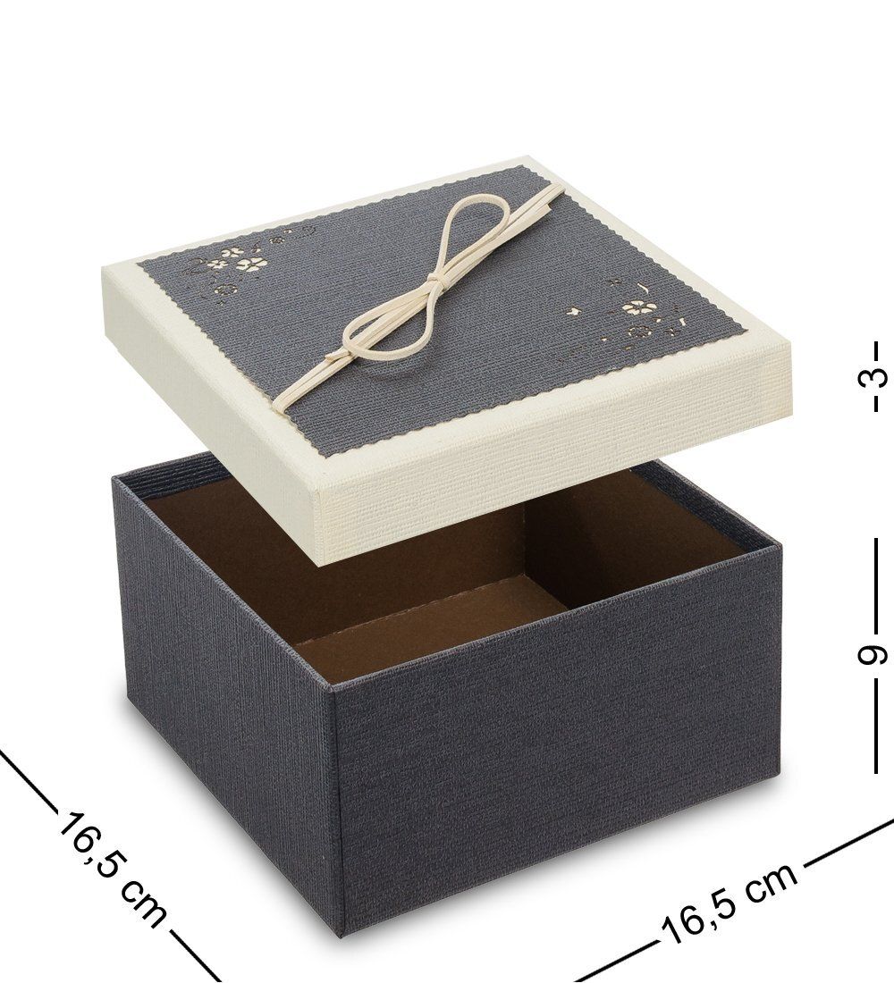 Packing Symphony WF-81-A Набор коробок из 3шт «Квадрат» цв.графитовый