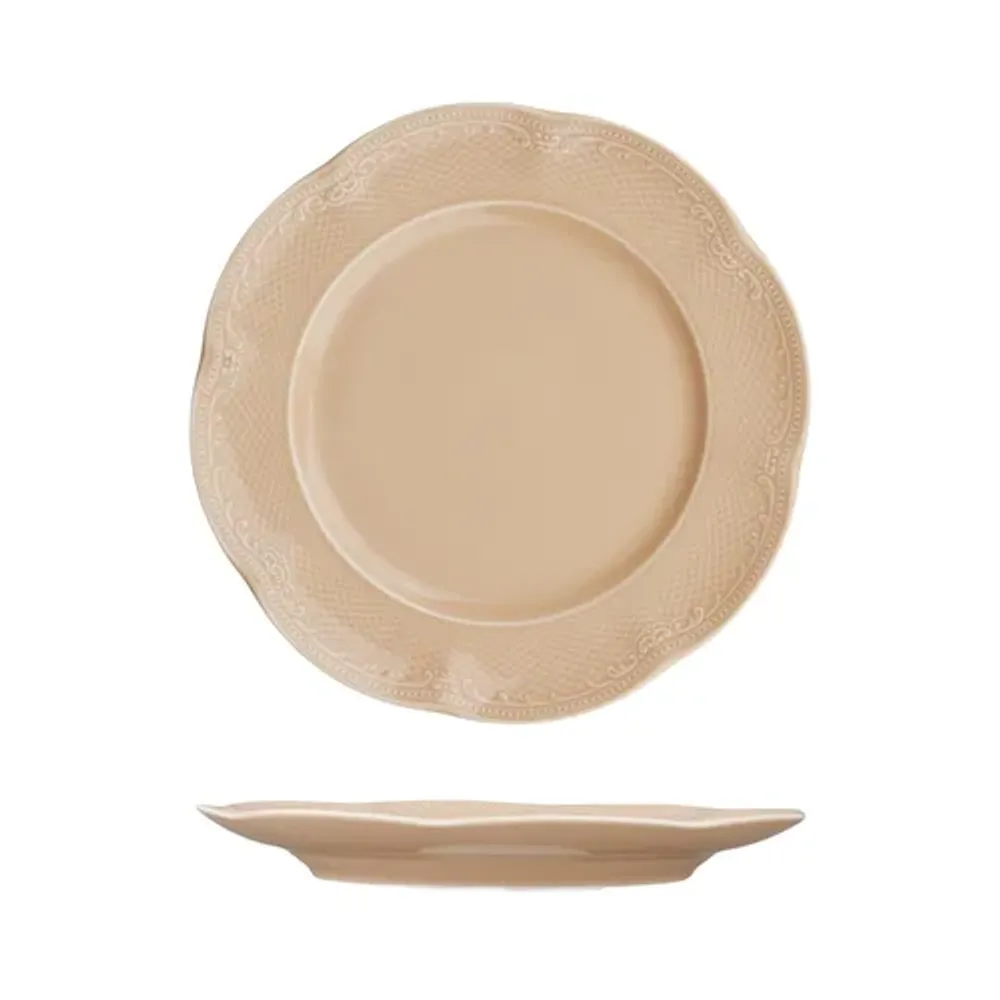 Тарелка d 18 см h2,3 см Aristocrat Peach Tea Noble [6]