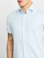 Рубашка с коротким рукавом GROSTYLE TRENDY Slim Fit