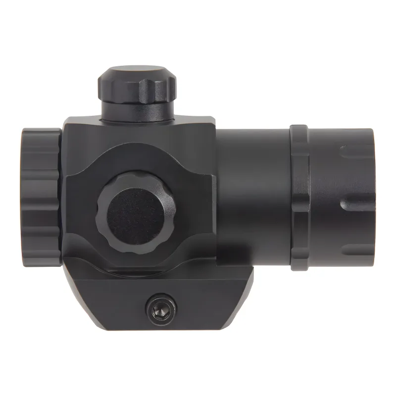 Коллиматор Target Optic 1x21, Weaver, красная марка, точка 2 MOA - вид сбоку