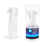 Закрытая прозрачная насадка на пенис Crystal Sleeve Faraon - 13,5 см. (Цвет: прозрачный)