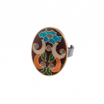 Кольцо Clara Bijoux K74891-11 BR с регулируемым размером