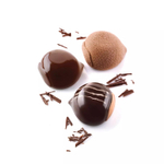 Силиконовая форма с вырубкой «Каштан» (Marron glacé 110) Silikomart, Италия