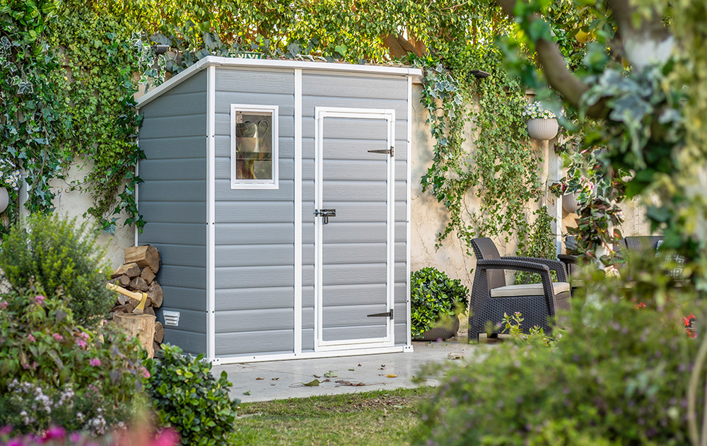 Пластиковый сарай Keter Manor Pent 6x4