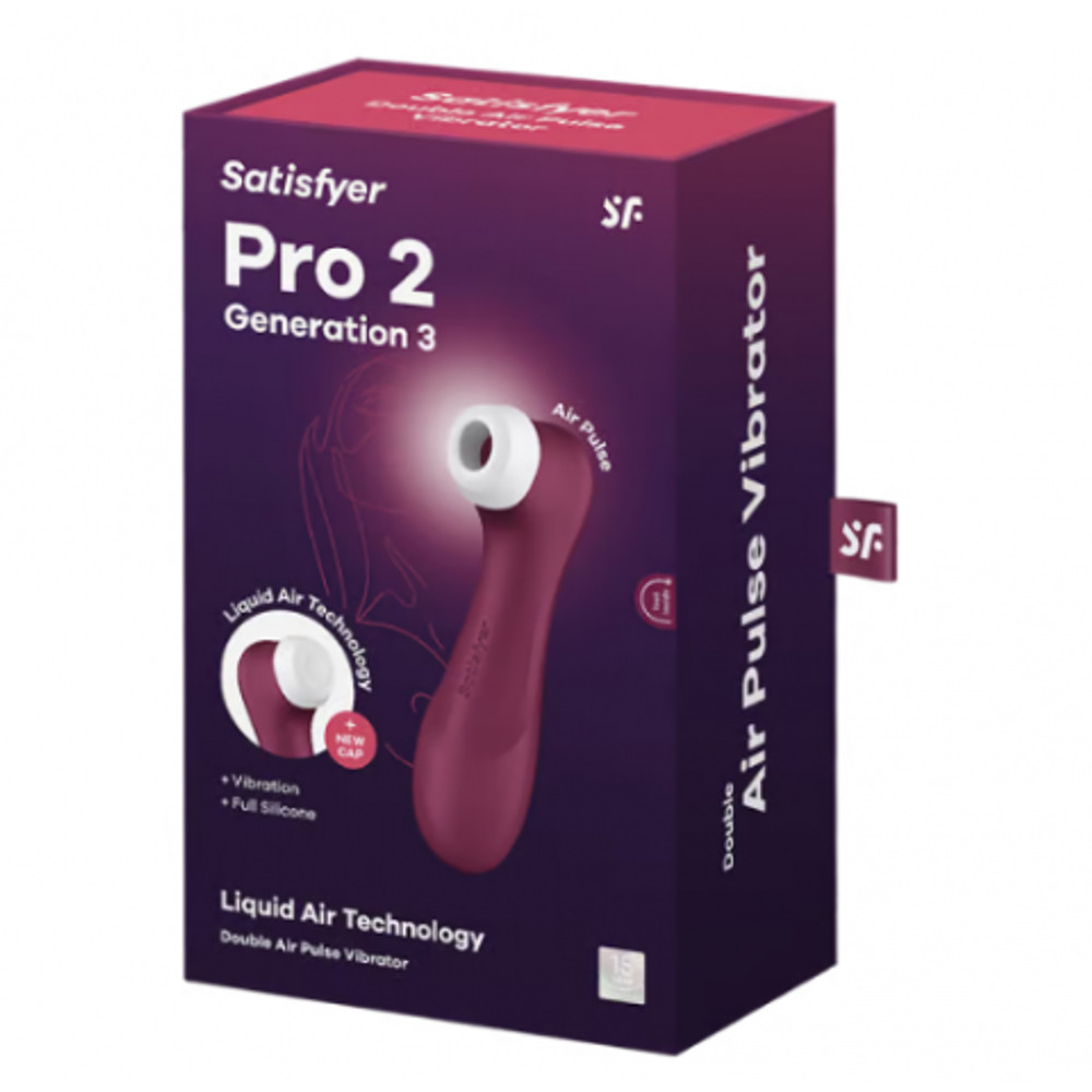 Клиторальный стимулятор Satisfyer Pro 2 Generation 3 с функцией Liquid Air