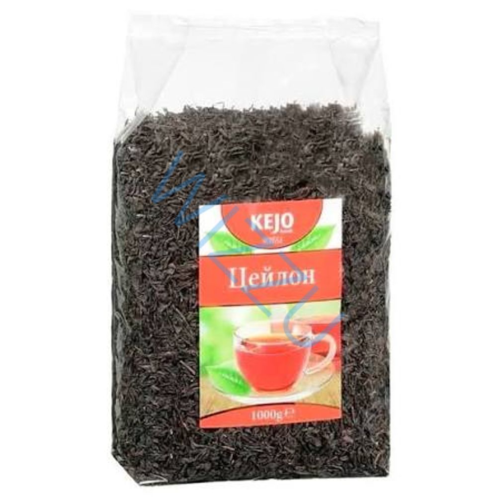 Чай в мягкой упаковке 1000 гр ЦЕЙЛОН крупнолистовой KEJO foods