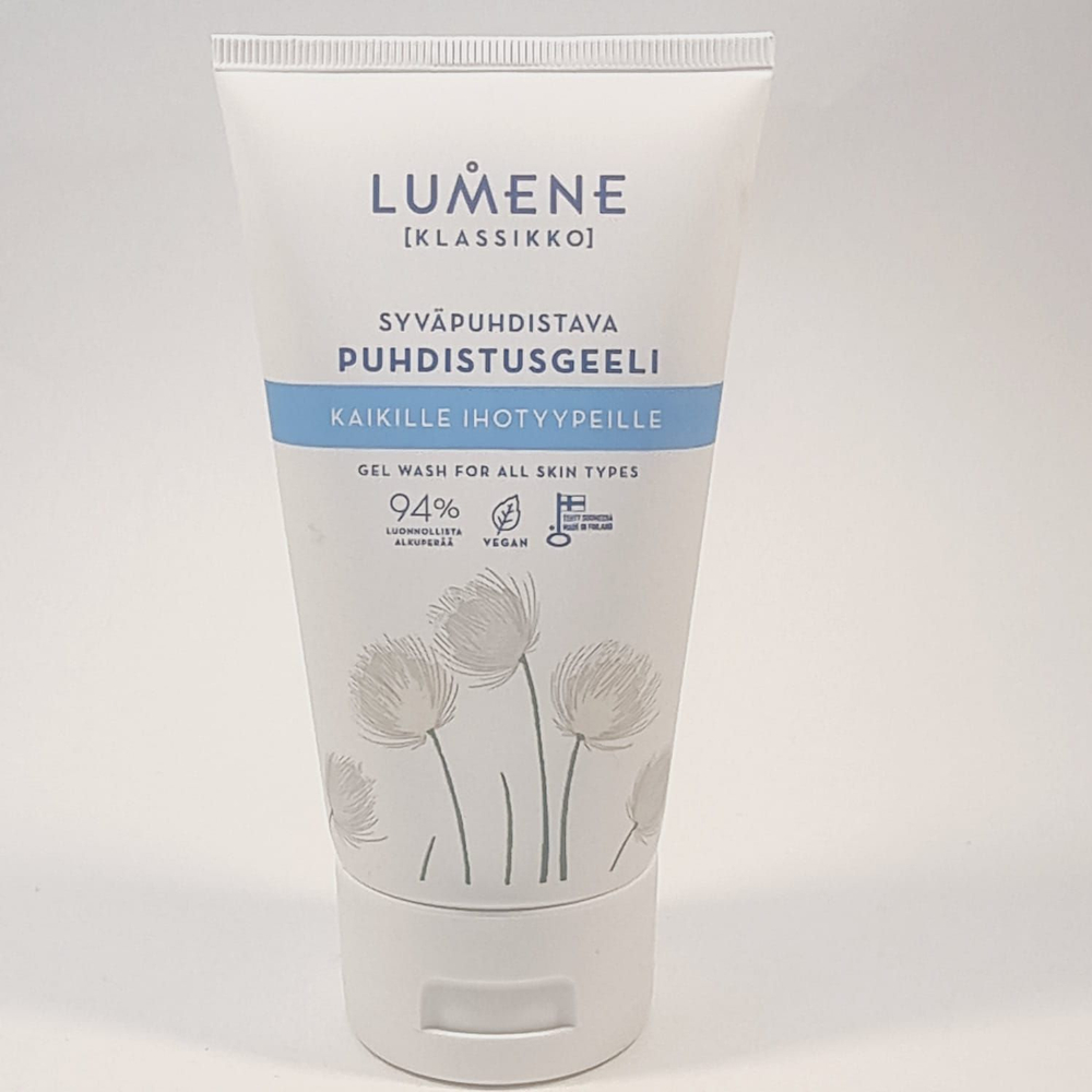 Гель для умывания Lumene Klassikko "Puhdistusgeeli" глубоко очищающий 150 мл (из Финляндии)