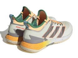 Мужские кроссовки теннисные Adidas Adizero Ubersonic 4 M Heat - off white/taupe metallic/acid orange
