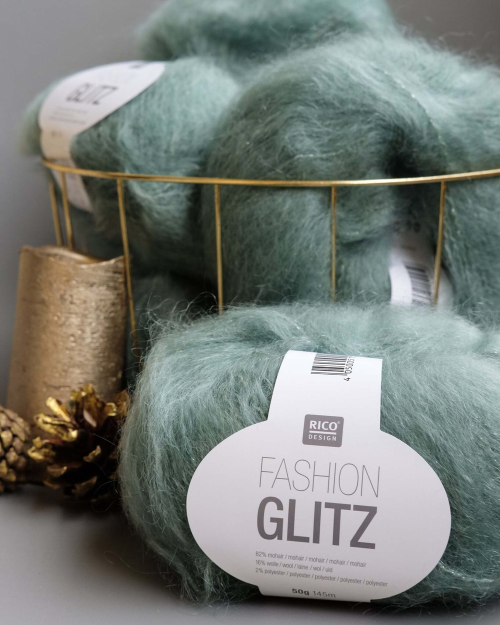 -30% Fashion Glitz 5x50g | mint green