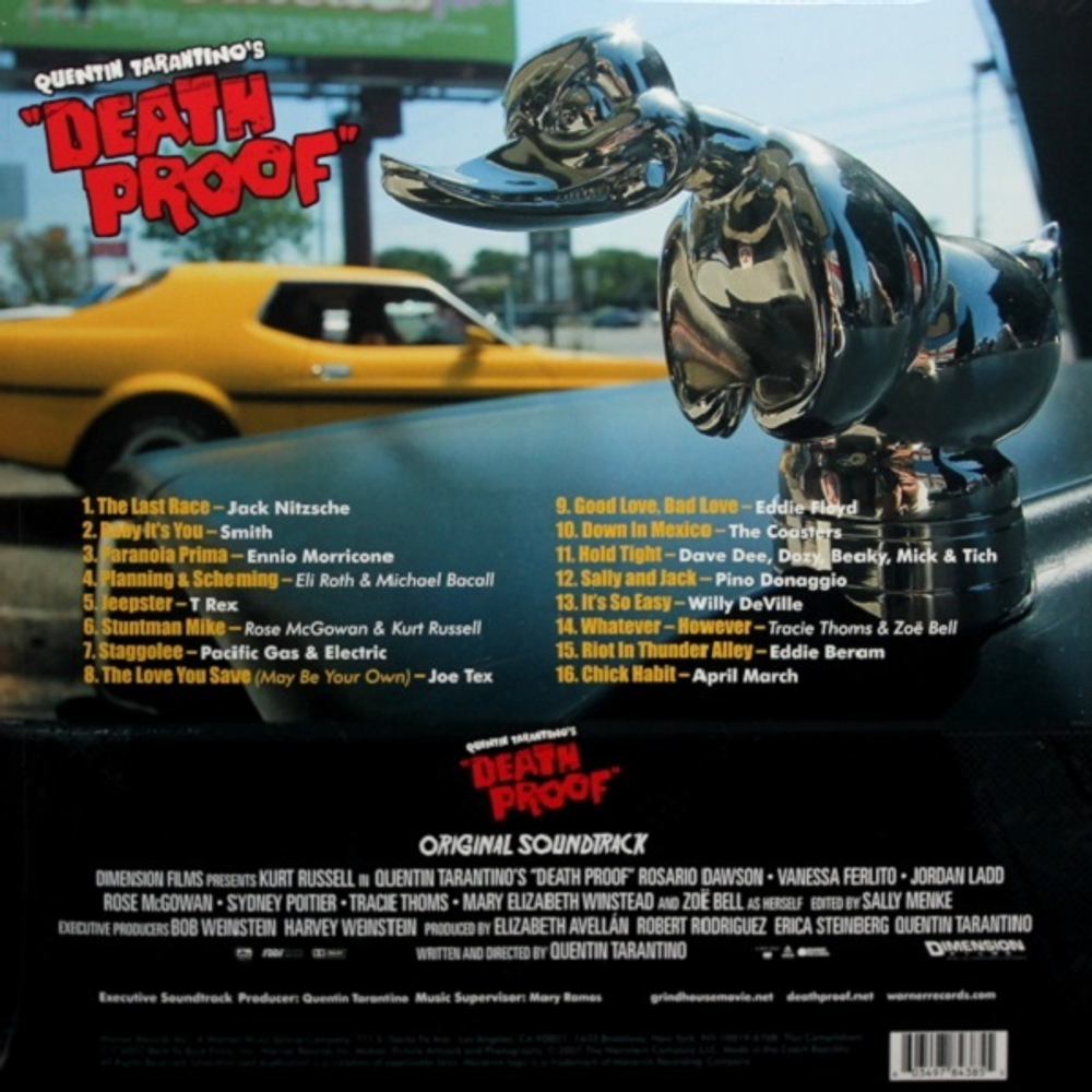 Soundtrack / Quentin Tarantino's Death Proof (Limited Edition)(Coloured Vinyl)(LP)
