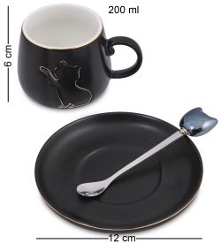 GAEM Art MUG-413/1 Чайная пара «Кошечка»