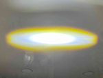 Противотуманная фара с линзой, Череп LED, черный, TIG (за 1 шт.)