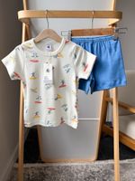 Новая хлопковая пижама Petit Bateau, 104