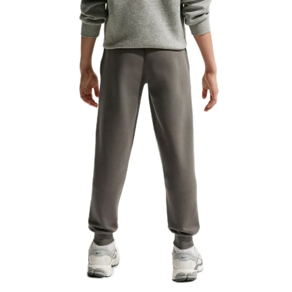 Брюки для девочки теннисные Nike Kids Club Fleece - cave stone/white