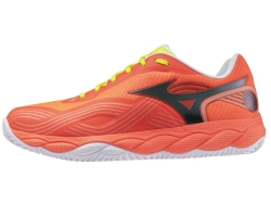 Мужские кроссовки для Padel Mizuno Wave Enforce Court 2 Padel - lava orange/black oyster/yellow jasper