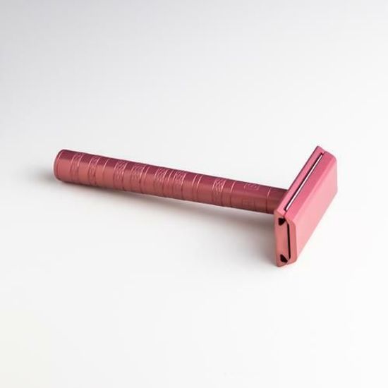 Т-образная бритва Henson Shaving AL13, коралловая, Mild