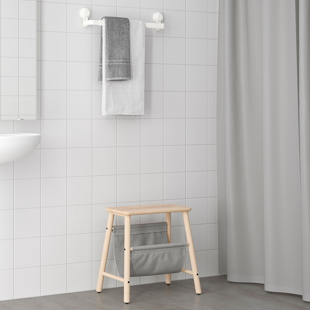 IKEA TISKEN  (ИКЕА ТИСКЕН)  -  Держатель на присоске - белый