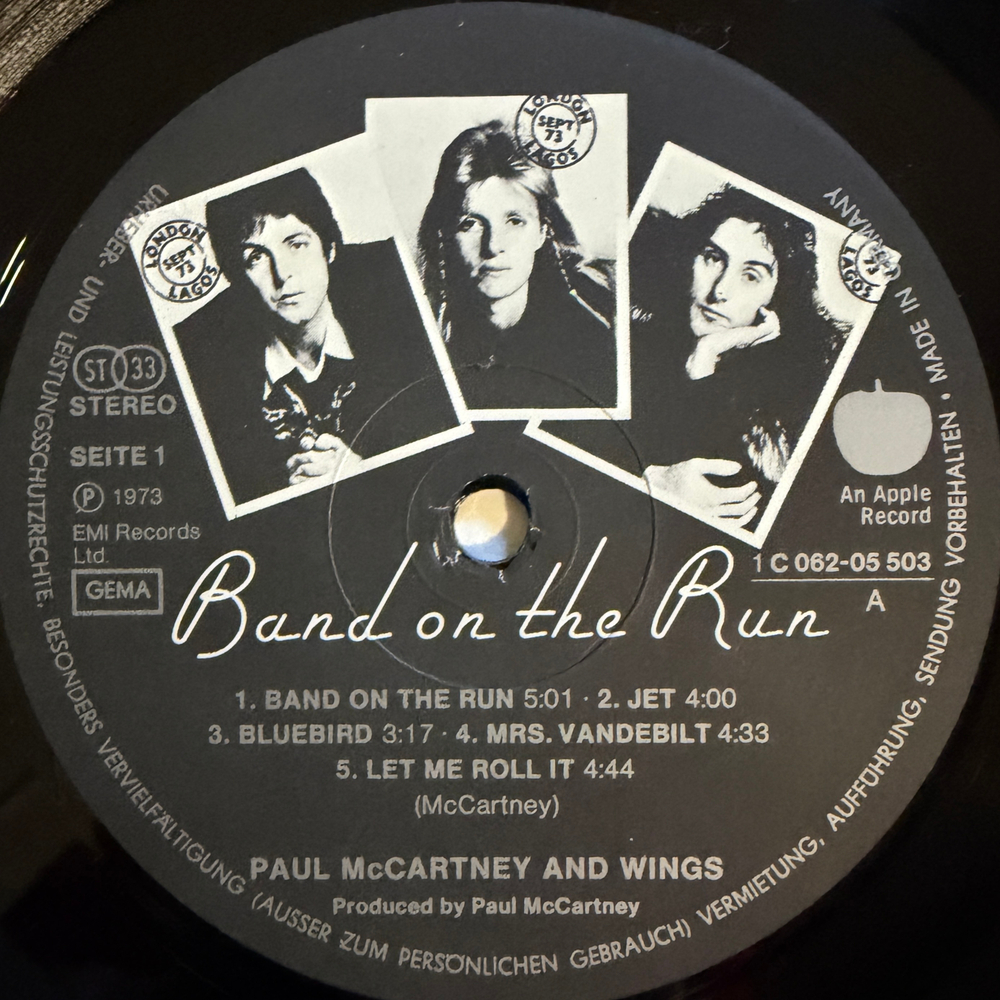 Виниловая пластинка Paul McCartney & Wings ‎– Band On The Run LP