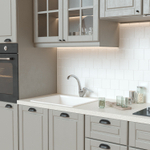 Смеситель для кухни 35k MIXLINE МЛ15-032(ML15-032)высокий излив б/отв боковая п/гайку (без подводки)