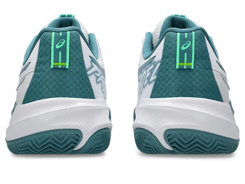Мужские кросовки для Padel Asics Gel-Challenger 15 Padel - white/misty pine