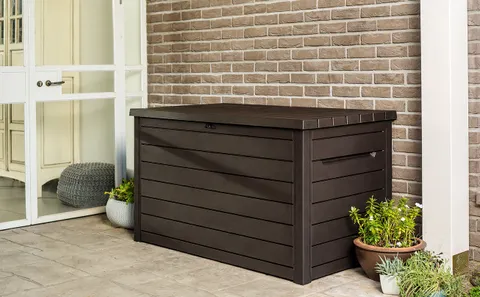 Keter Сундук Онтарио 850 л. (Ontario Storage box) коричневый