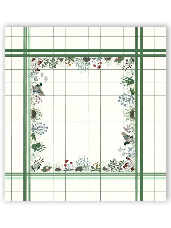 Набор для вышивания нитками Le Bonheur des Dames скатерти: Meadow Tablecloth (Луговая скатерть)