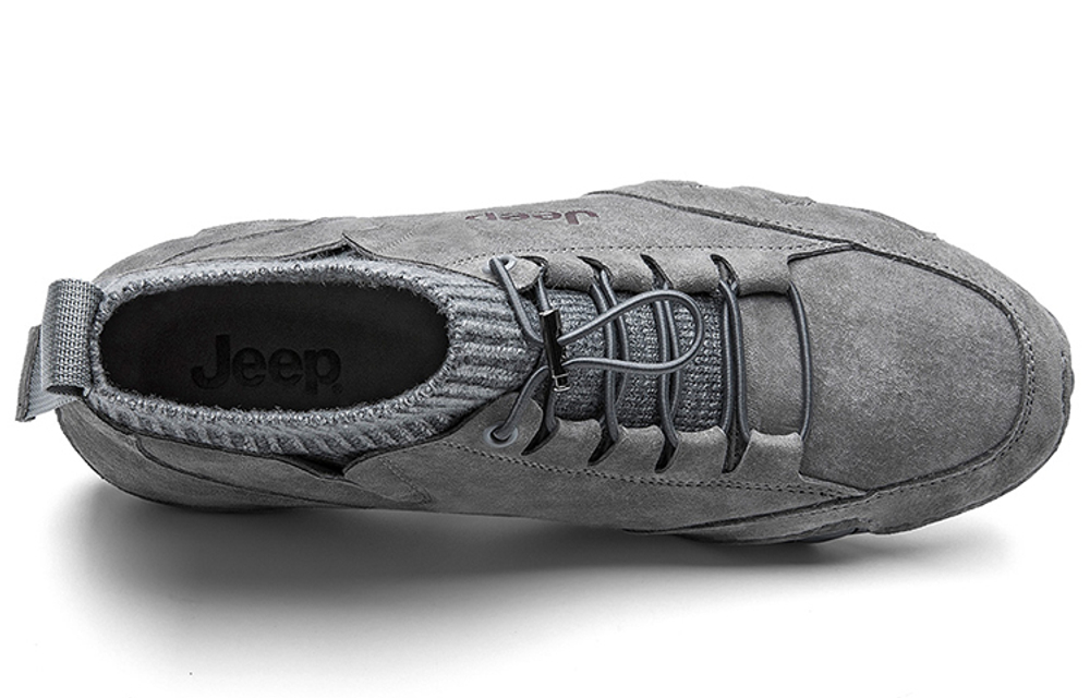 Jeep Martin Boots Men"s High top Gray