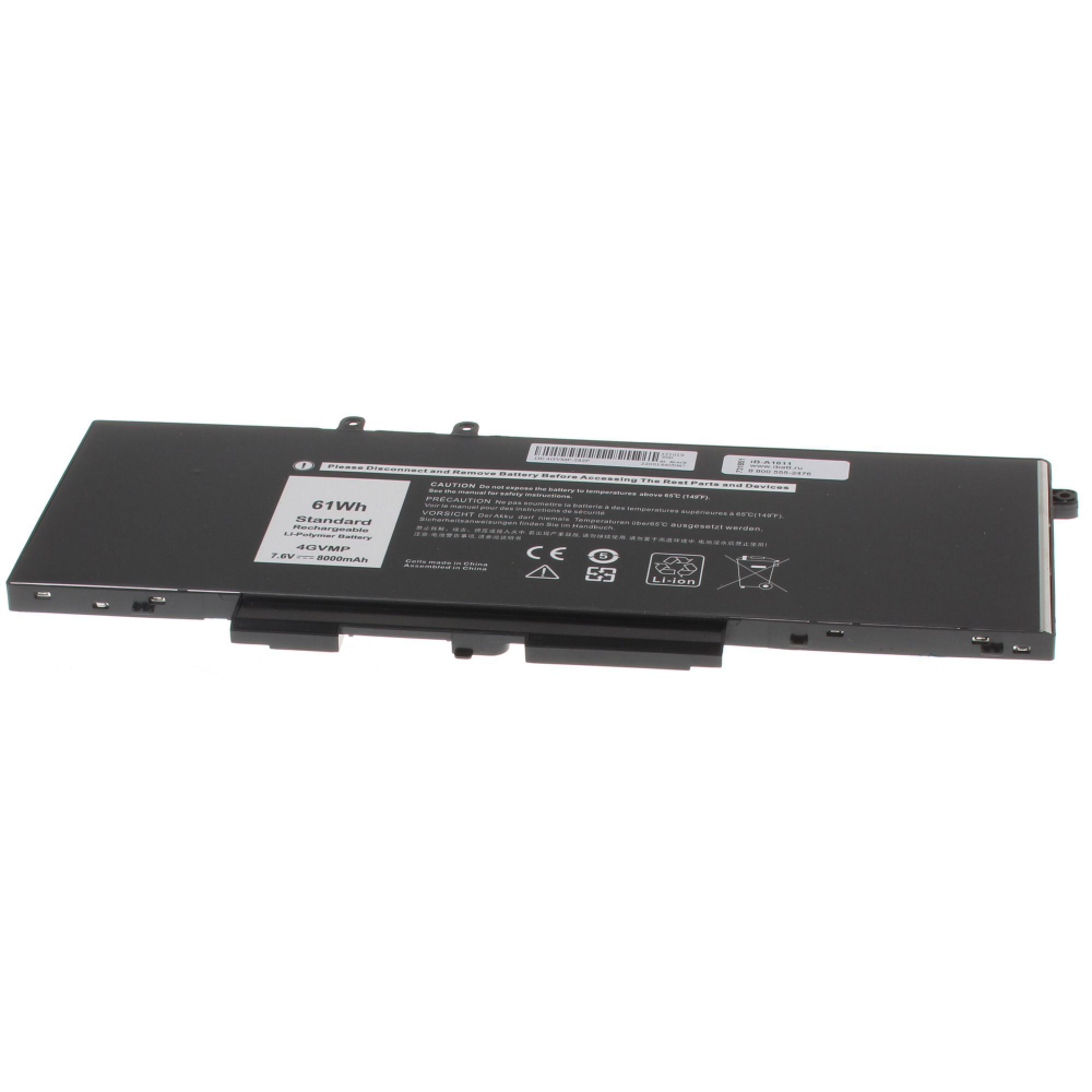 Аккумулятор iBatt 8000mAh для Dell Precision 3540 (4GVMP)